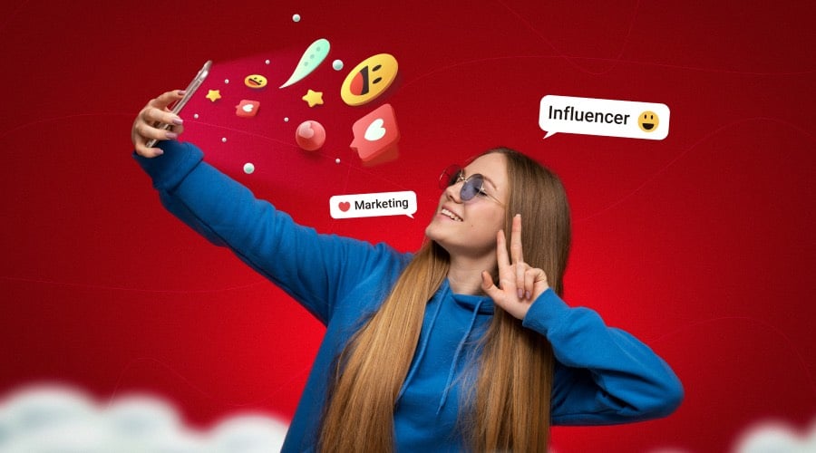 Influencer marketing leverages the influence and popularity of individuals to promote products and brands.